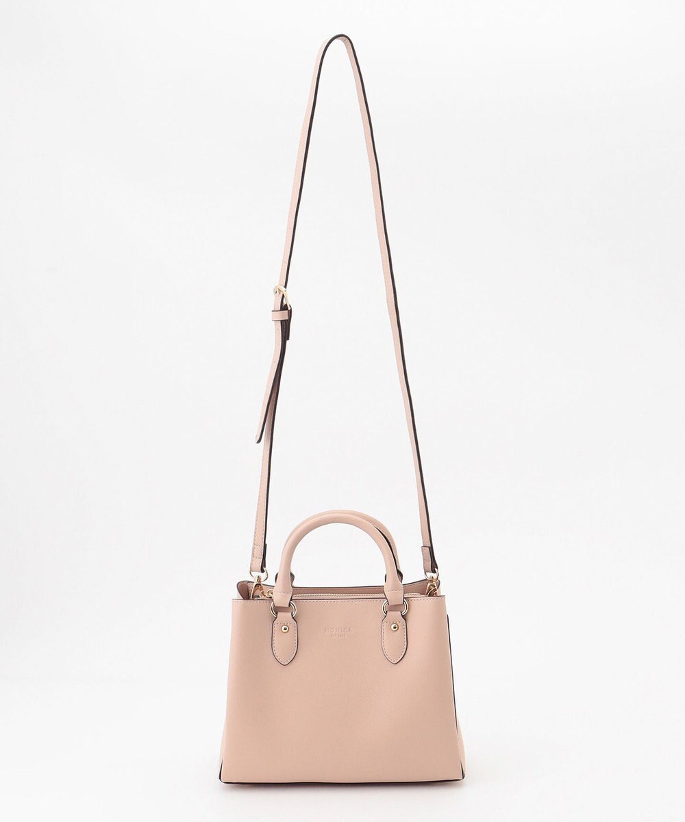 LA BAGAGERIE 【MONICA】スクエア2WAYハンドバッグ 