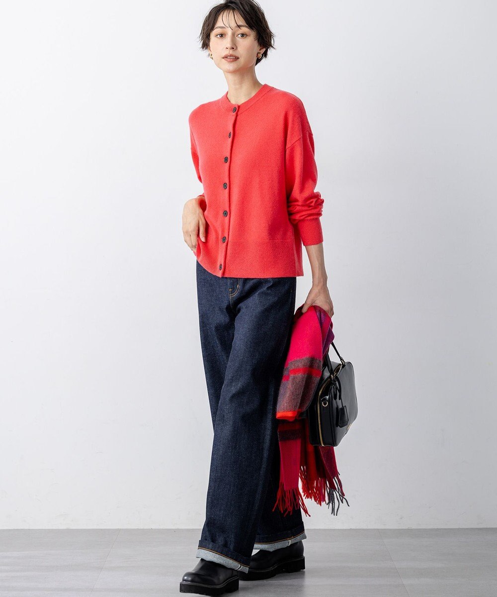 23区 【VERY掲載】カシミヤ チェック ストール 