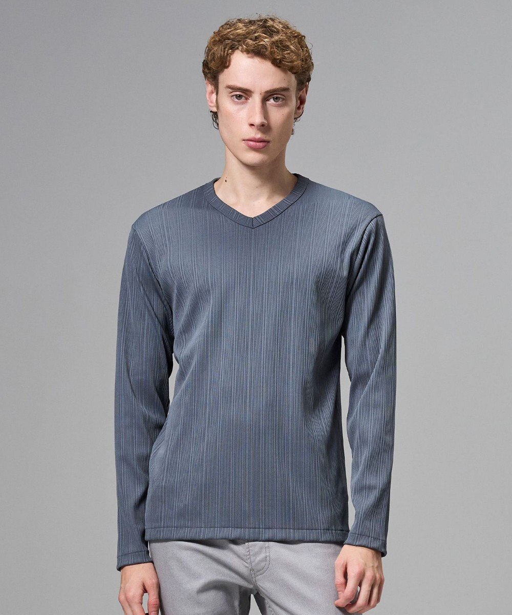 JOSEPH HOMME テックリブジャージー　Vネックカットソー 