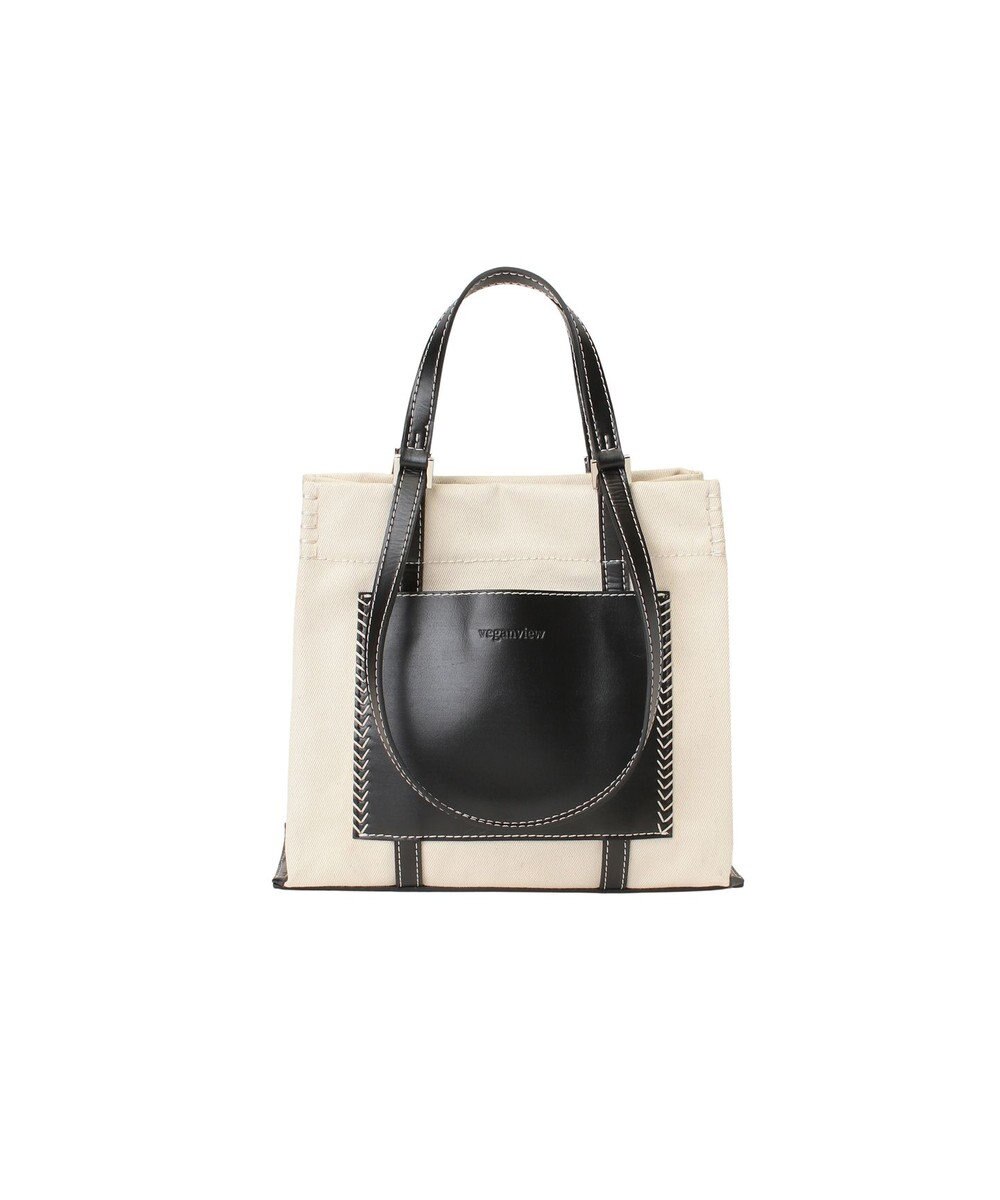 LA BAGAGERIE 【veganview】w handle canvas mini tote 