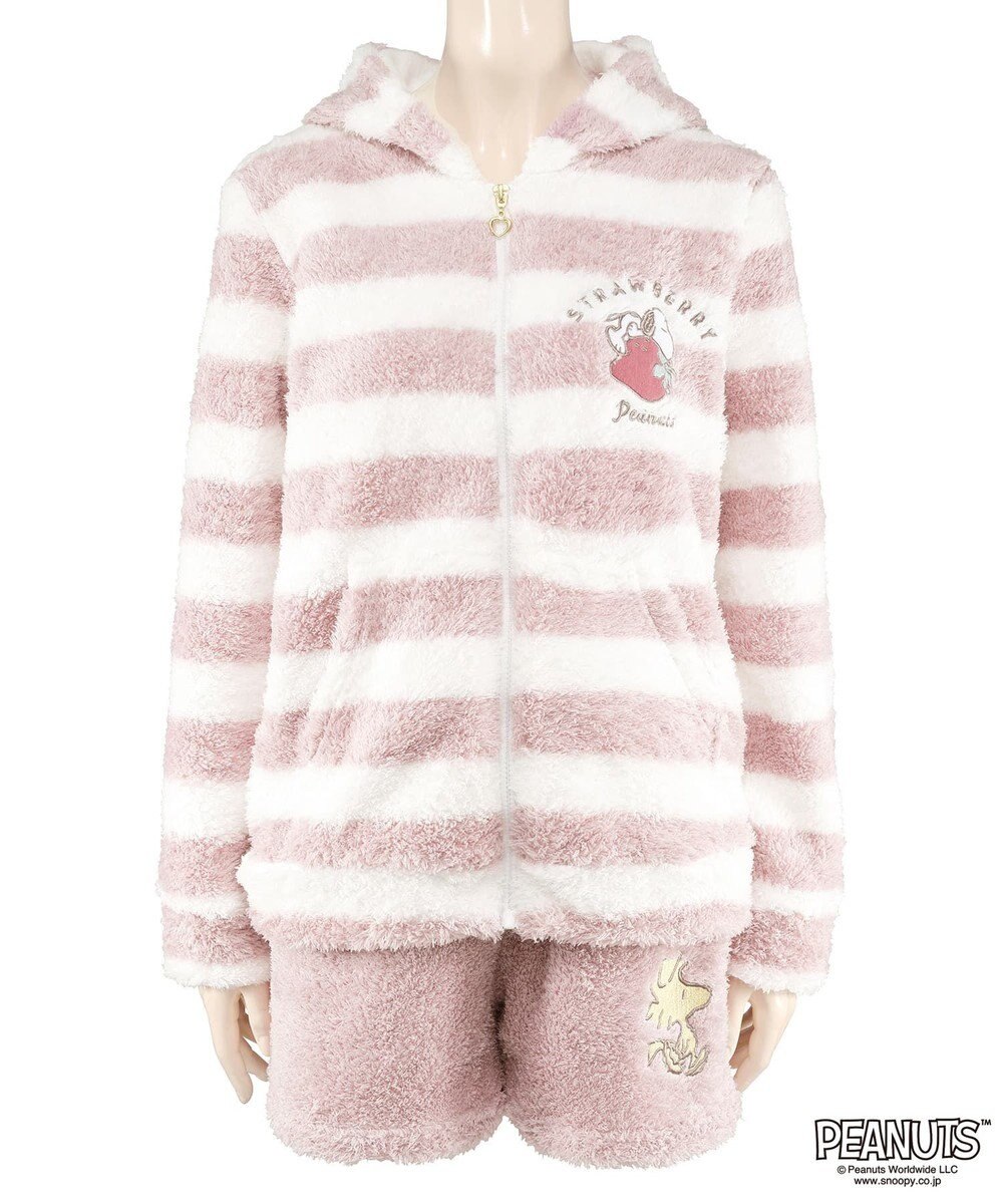 San-ai Resort（三愛水着楽園） 【スヌーピー】【PEANUTSピーナッツ】イチゴルームウエア 