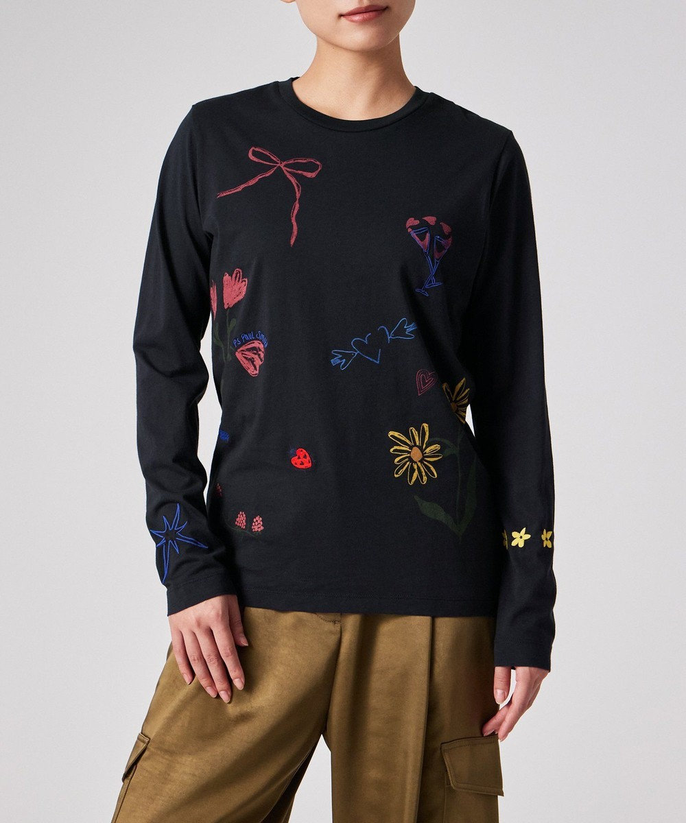 Paul Smith Daisy Chain Doodle 長袖Tシャツ 