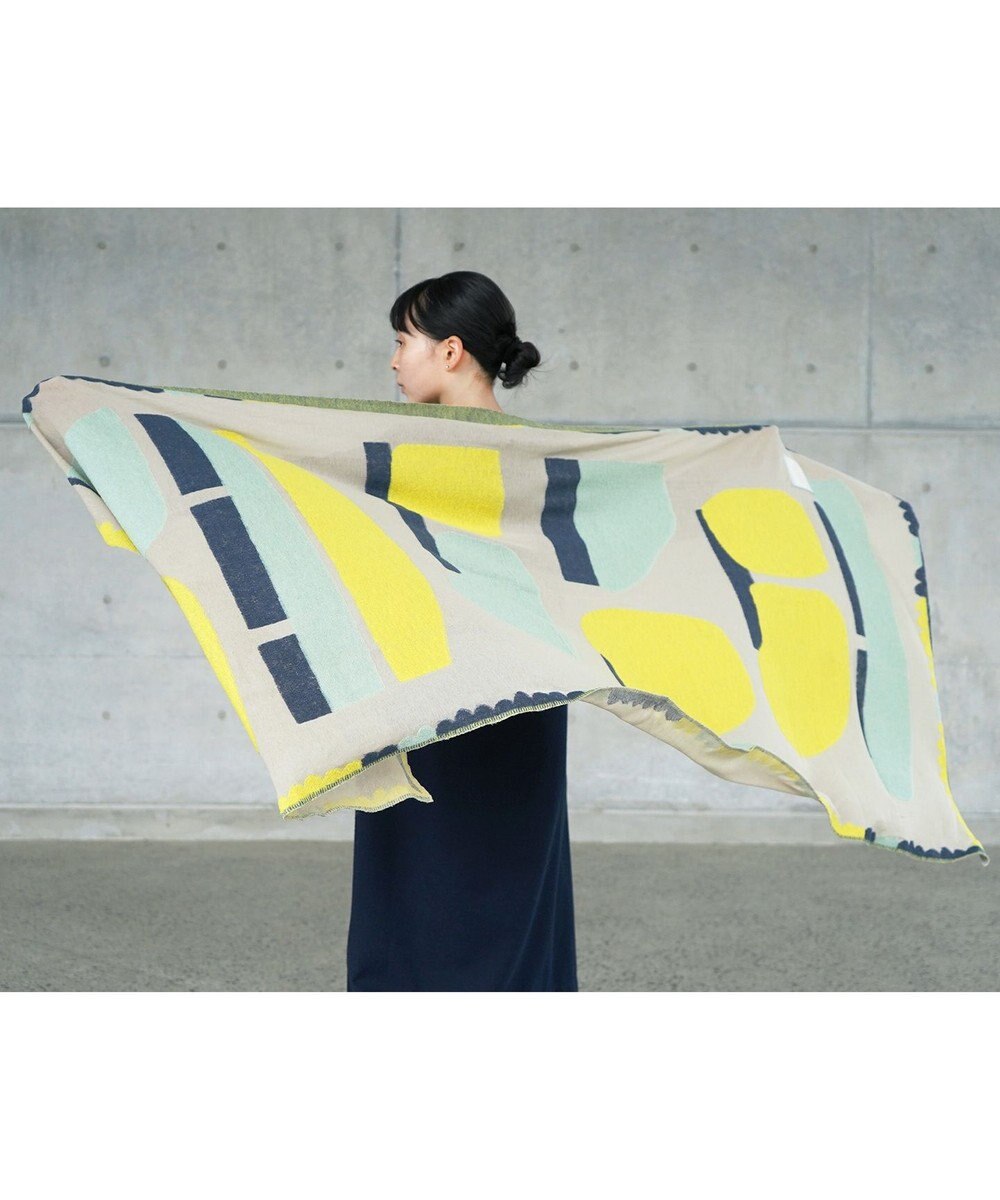 nitorito 【UNISEX】snowcover オリジナル雪山柄 ストール 