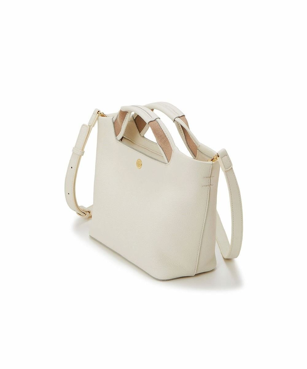 TOPKAPI 【TREASURE TOPKAPI】ソフトシュリンク テープハンドル ショルダー付きミニ トート バッグ 