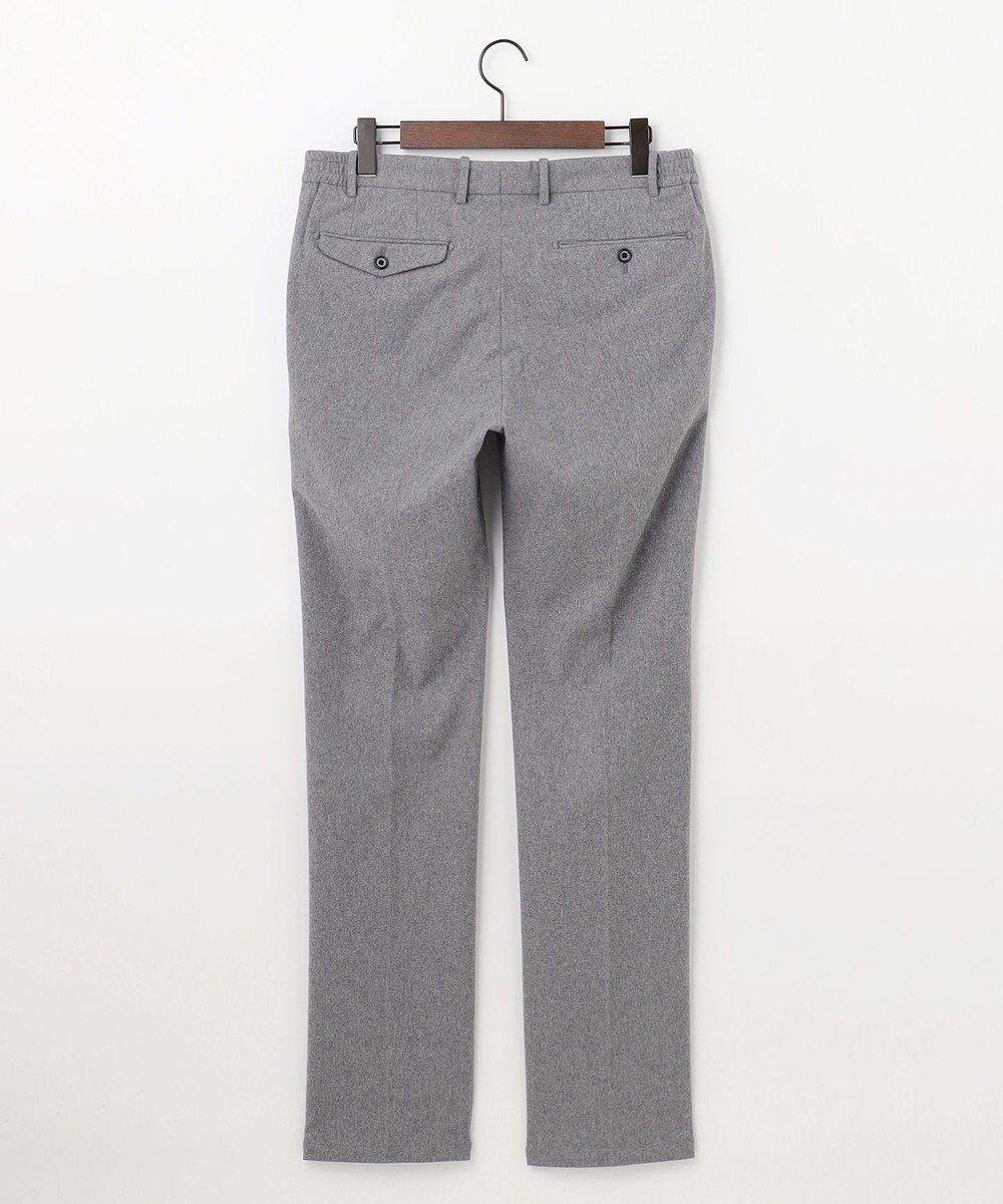 JOSEPH ABBOUD 【ウエストも伸びる！/ハイパワーストレッチ/洗える】2WAYストレッチ メルトンジャージーパンツ 