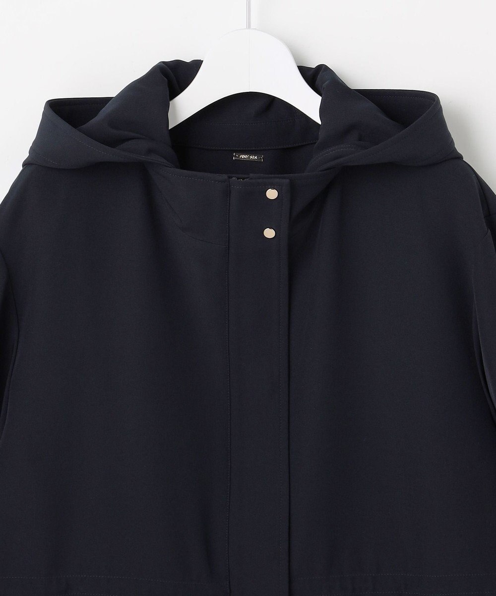 ANY SIS S 【2WAY】エレカジストレッチ フーデットハーフ アウター 