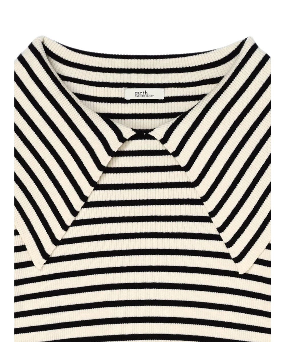 earth music&ecology ＢＩＧカラーニットプルオーバー 