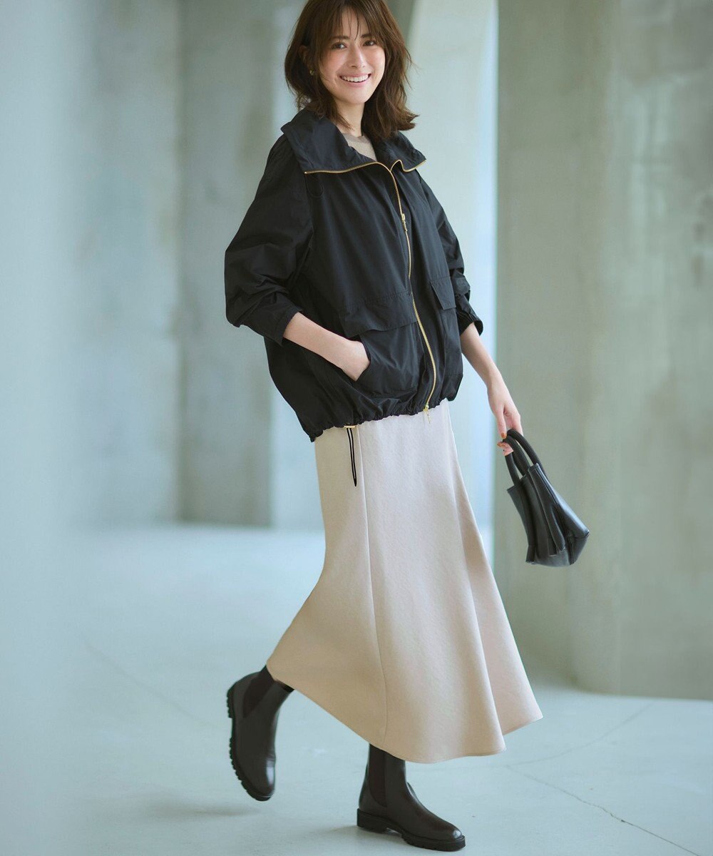 23区 L 【VERY11月号掲載/洗える】ヴィンテージダブルサテン ナロー スカート 