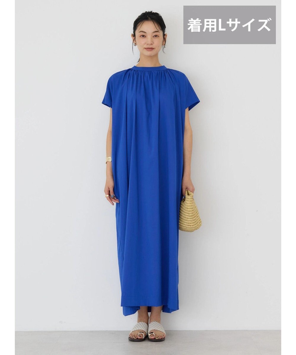 AMERICAN HOLIC 接触冷感丈違いフレンチスリーブワンピース 