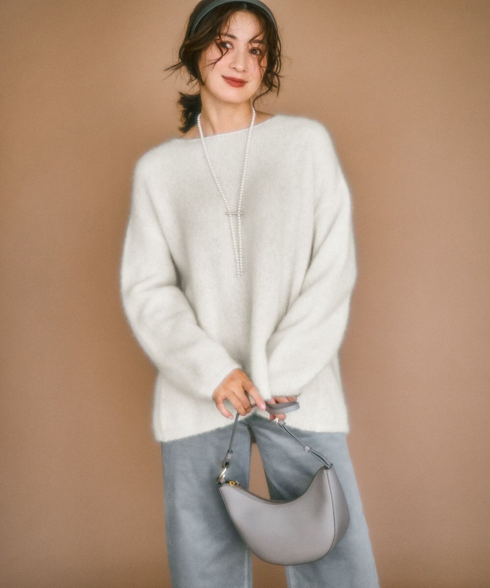 23区 S ブラッシュドアルパカ ニット 