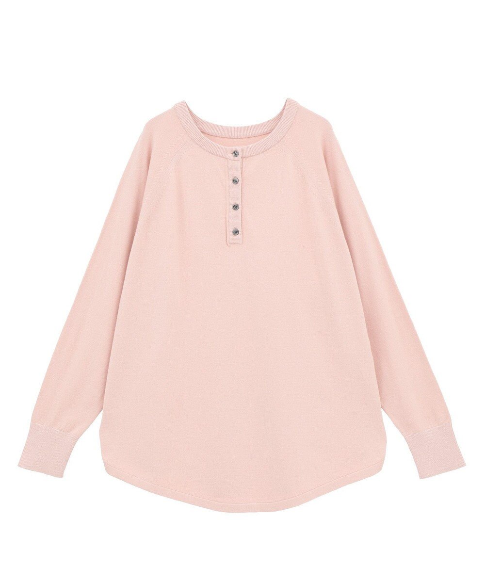 AMERICAN HOLIC バイパチ2WAYヘンリーネックニットプルオーバー 