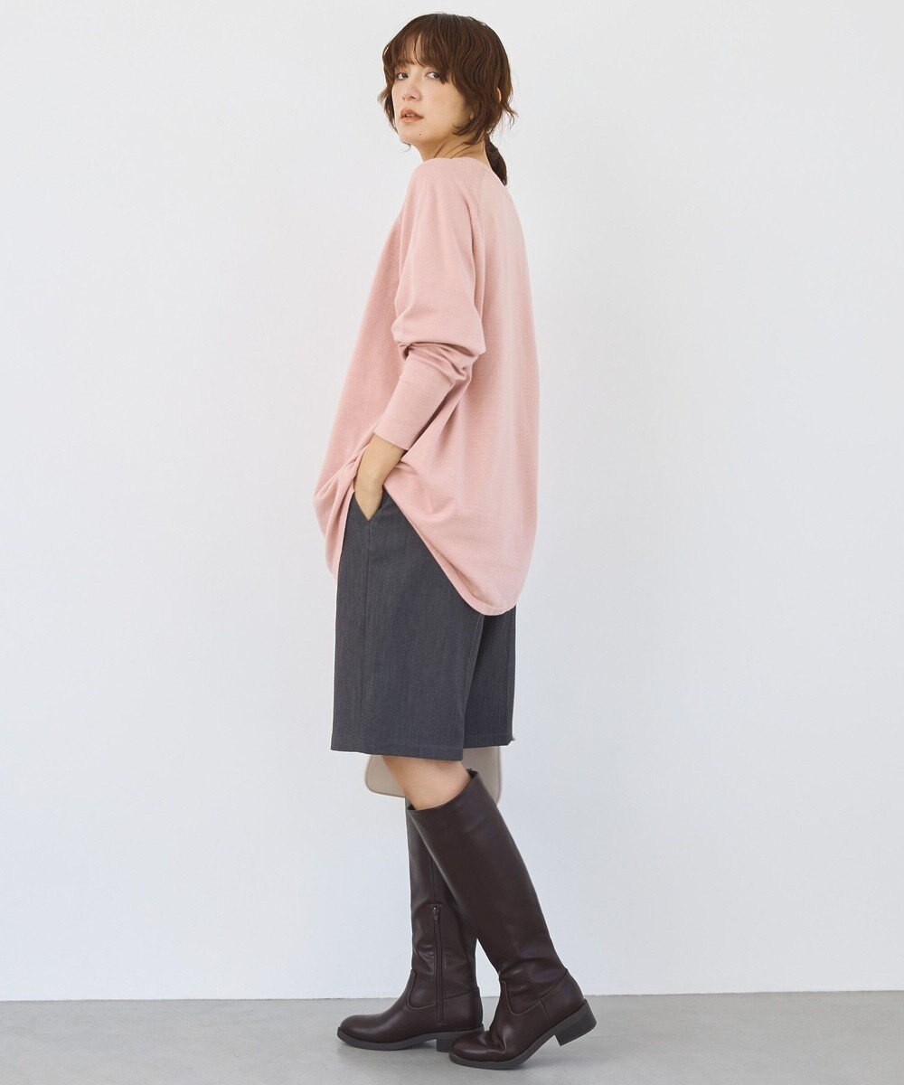 AMERICAN HOLIC バイパチ2WAYヘンリーネックニットプルオーバー 