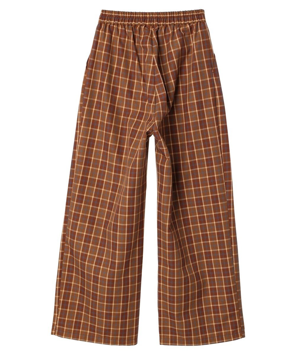 Green Parks ・ＥＬＥＮＣＡＲＥ　ＤＵＥ　チェックワイドパンツ 