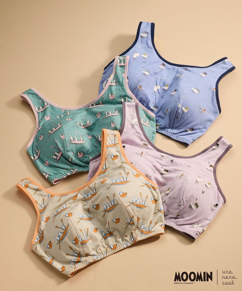 une nana cool 【ムーミン】MOOMIN × une nana ccol ナイトアップブラ 