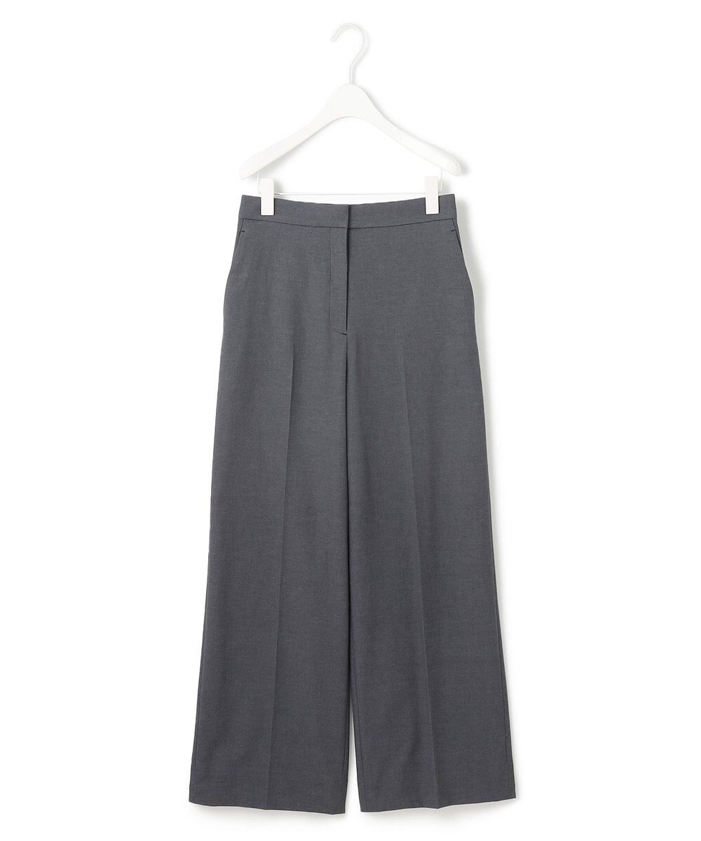 ICB L 【接触冷感・UVケア・撥水・洗える】LooseWeave  スカートレイヤードワイドパンツ 