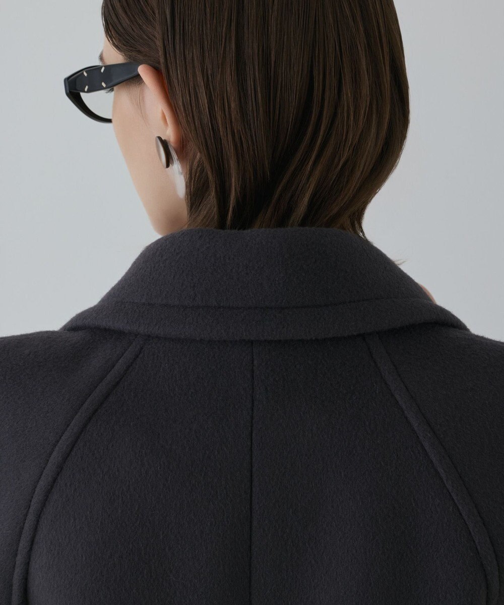 GRACE CONTINENTAL ショートビーバーロングコート 