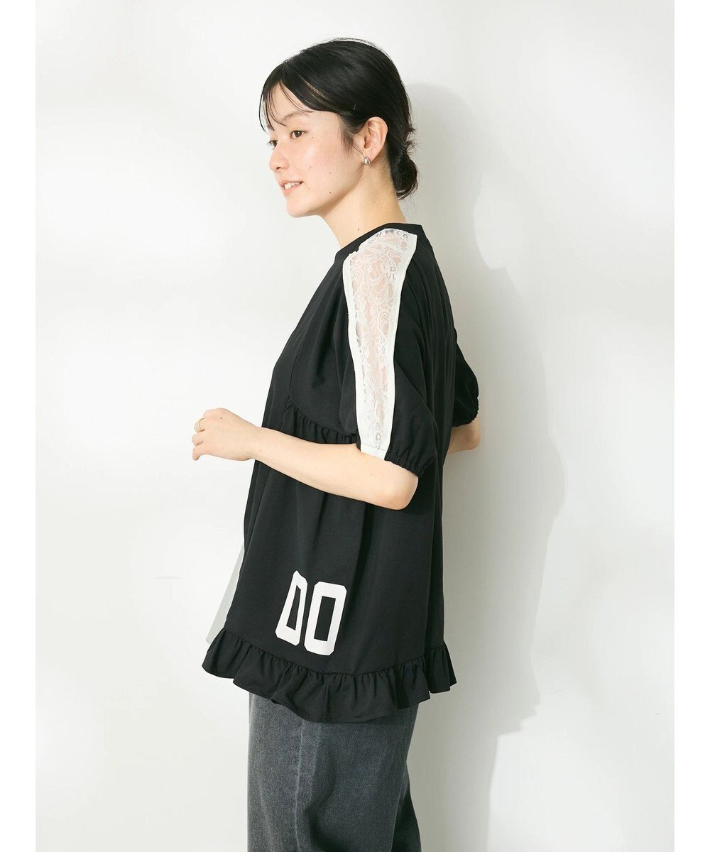 CRAFT STANDARD BOUTIQUE 接触冷感/UVカット/レースライン入りチュニック 