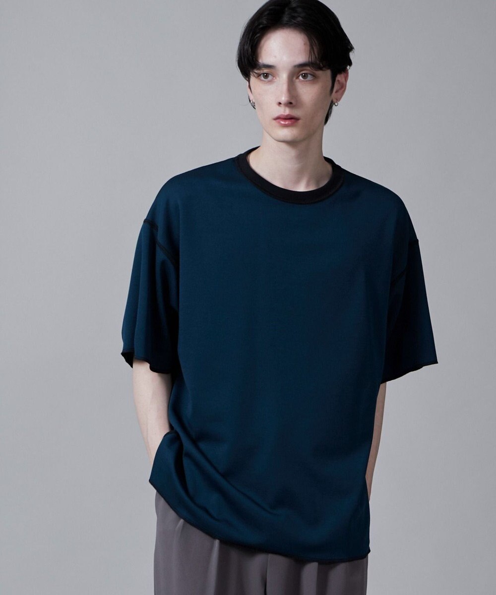 WEGO 【ユニセックス着用アイテム/リバーシブル】リバーシブルワンポイントT（S） 