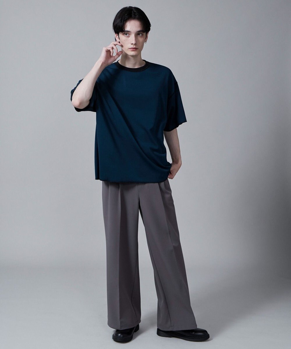 WEGO 【ユニセックス着用アイテム/リバーシブル】リバーシブルワンポイントT（S） 