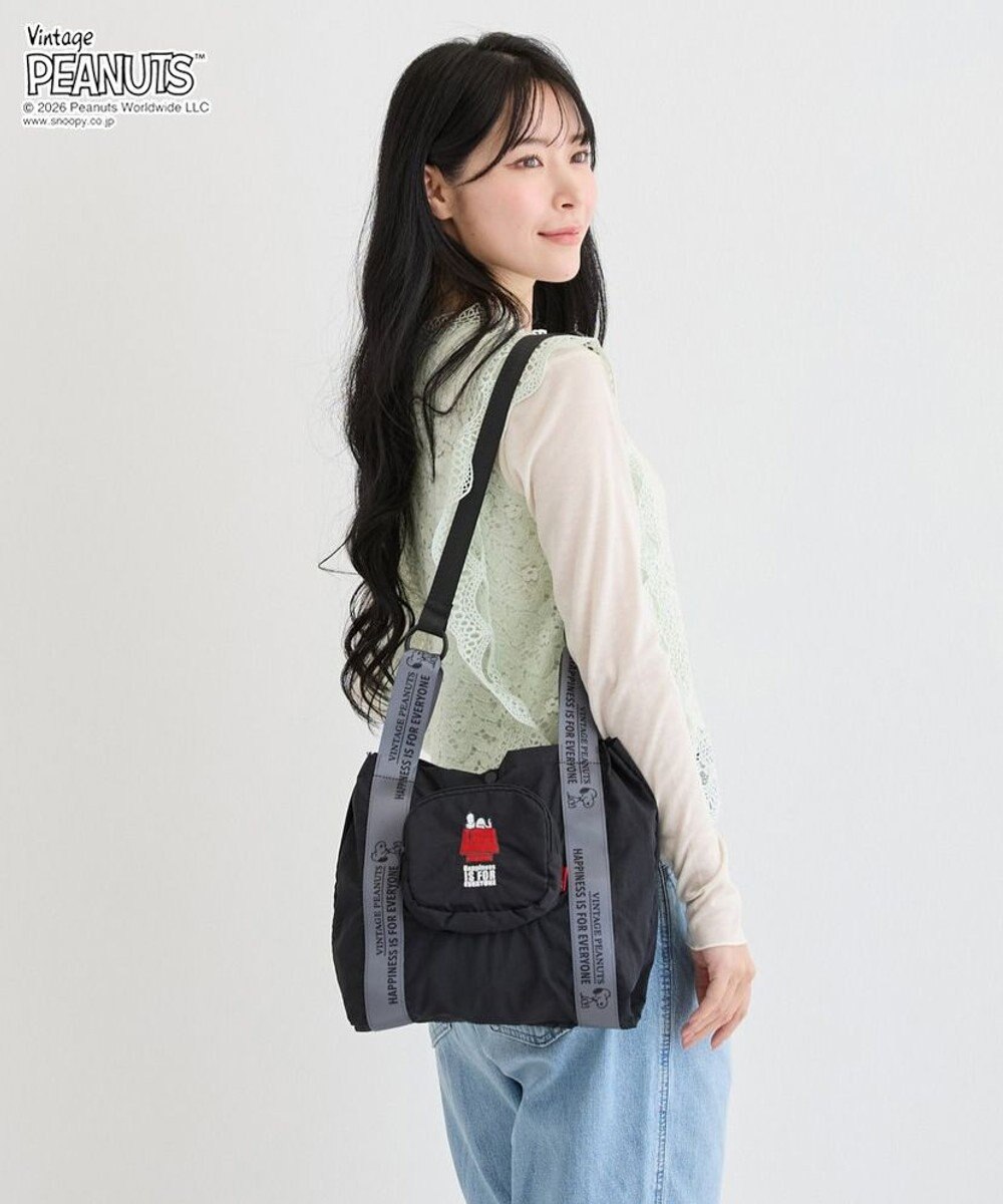 ROOTOTE 8507【ルートート】スヌーピー IP.ルーショッパーミッド.ピーナッツ-1D 