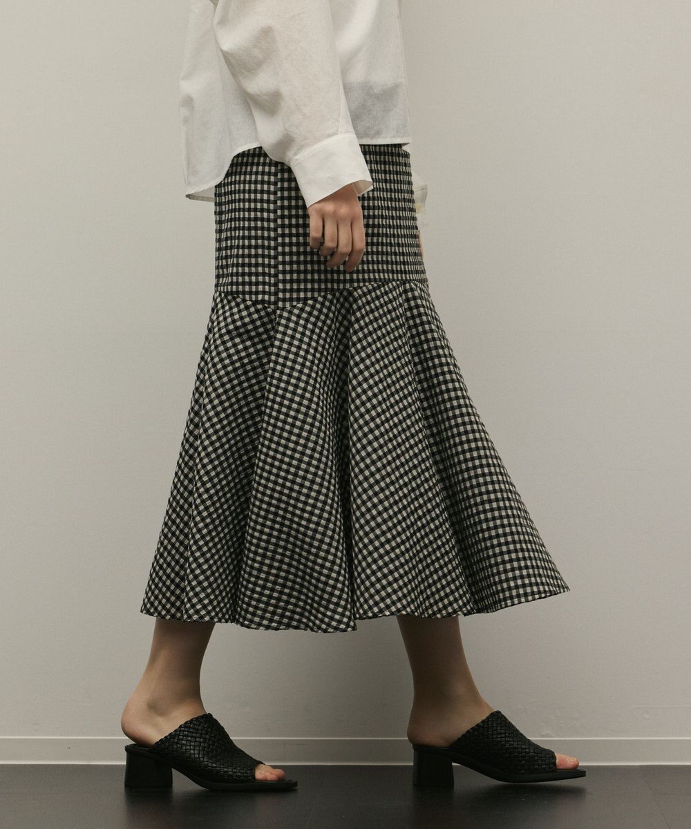 GRACE CONTINENTAL チェックマーメイドスカート 