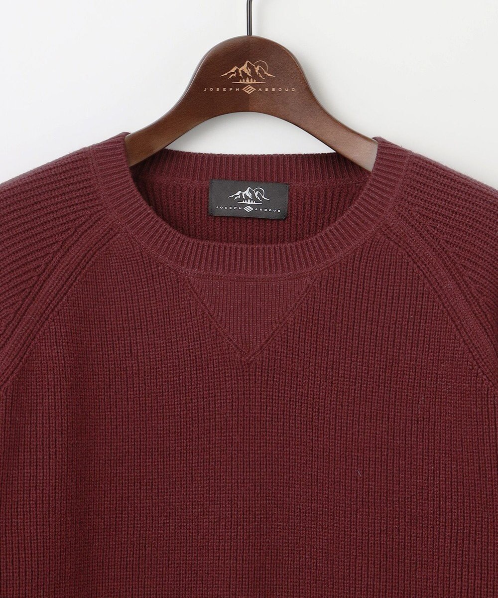 JOSEPH ABBOUD MOUNTAIN 【軽量】バルキーウール　トレーナー ニット 