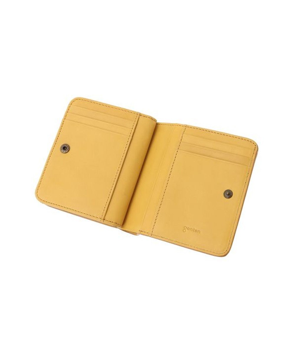 genten ダイヤカットワーク　二つ折り財布 