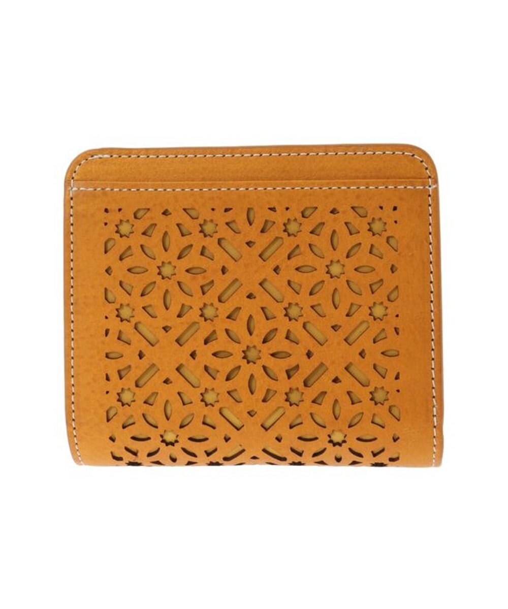 genten ダイヤカットワーク　二つ折り財布 