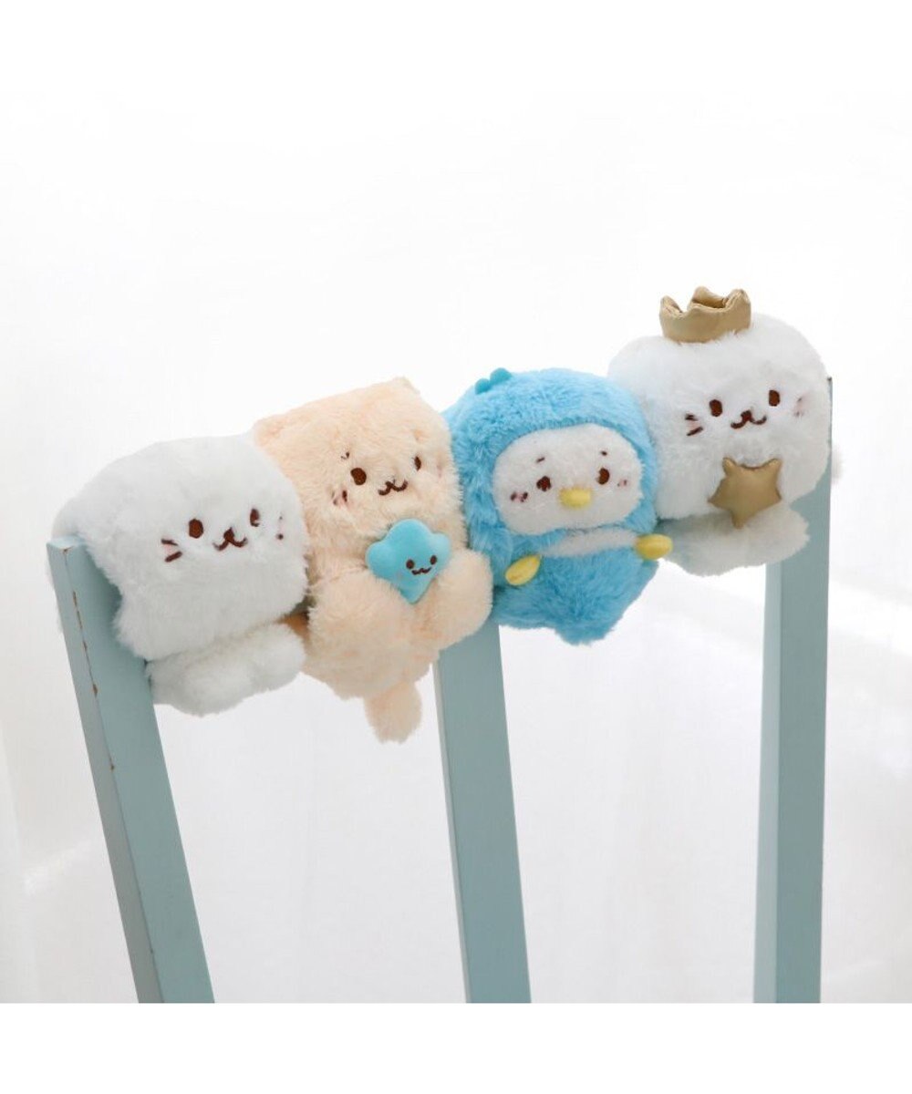 Mother garden しろたん パッチンくるっとマスコット 《らむね》 単品 