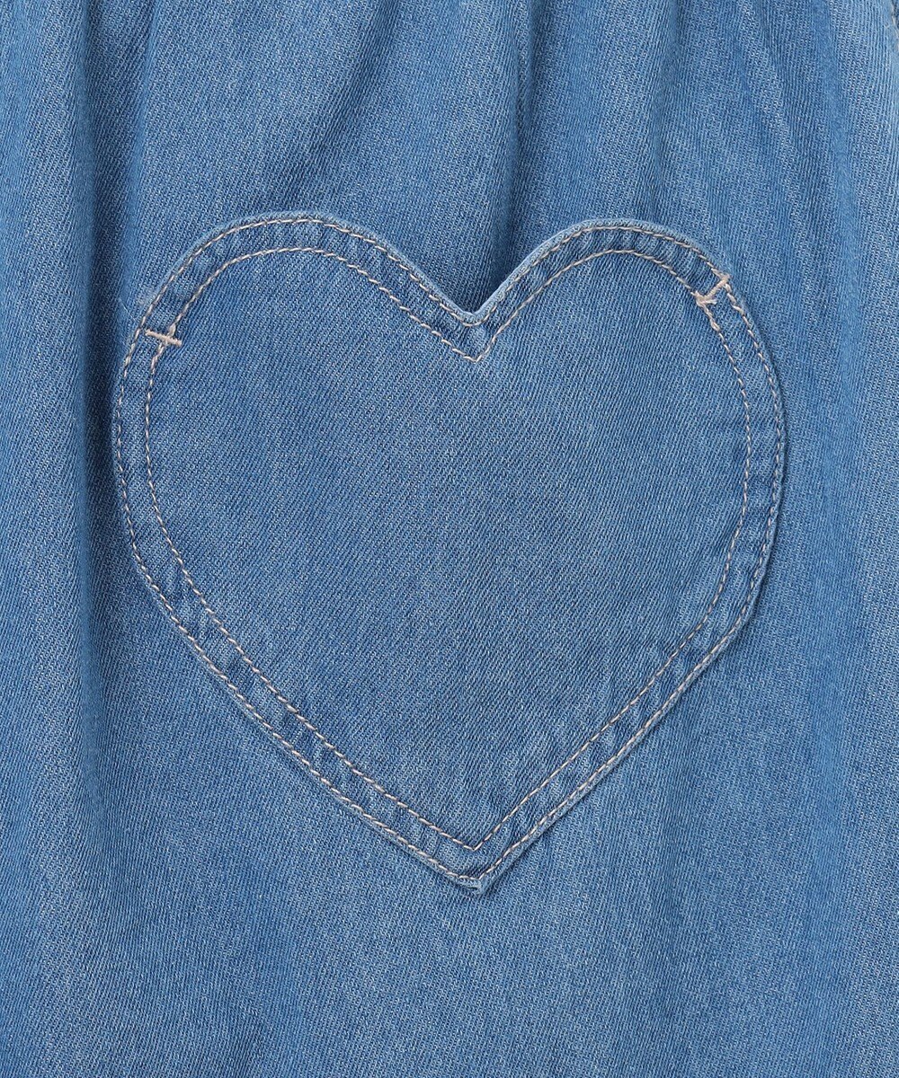 ANY KIDS デニム ガウチョ 