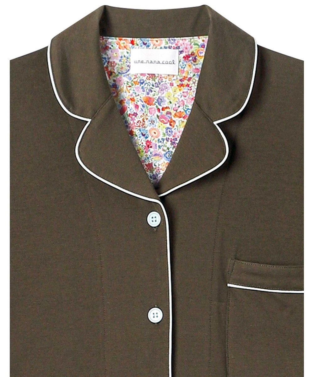 une nana cool 【綿100％】強撚天竺半袖パジャマ MADE WITH LIBERTY FABRIC 