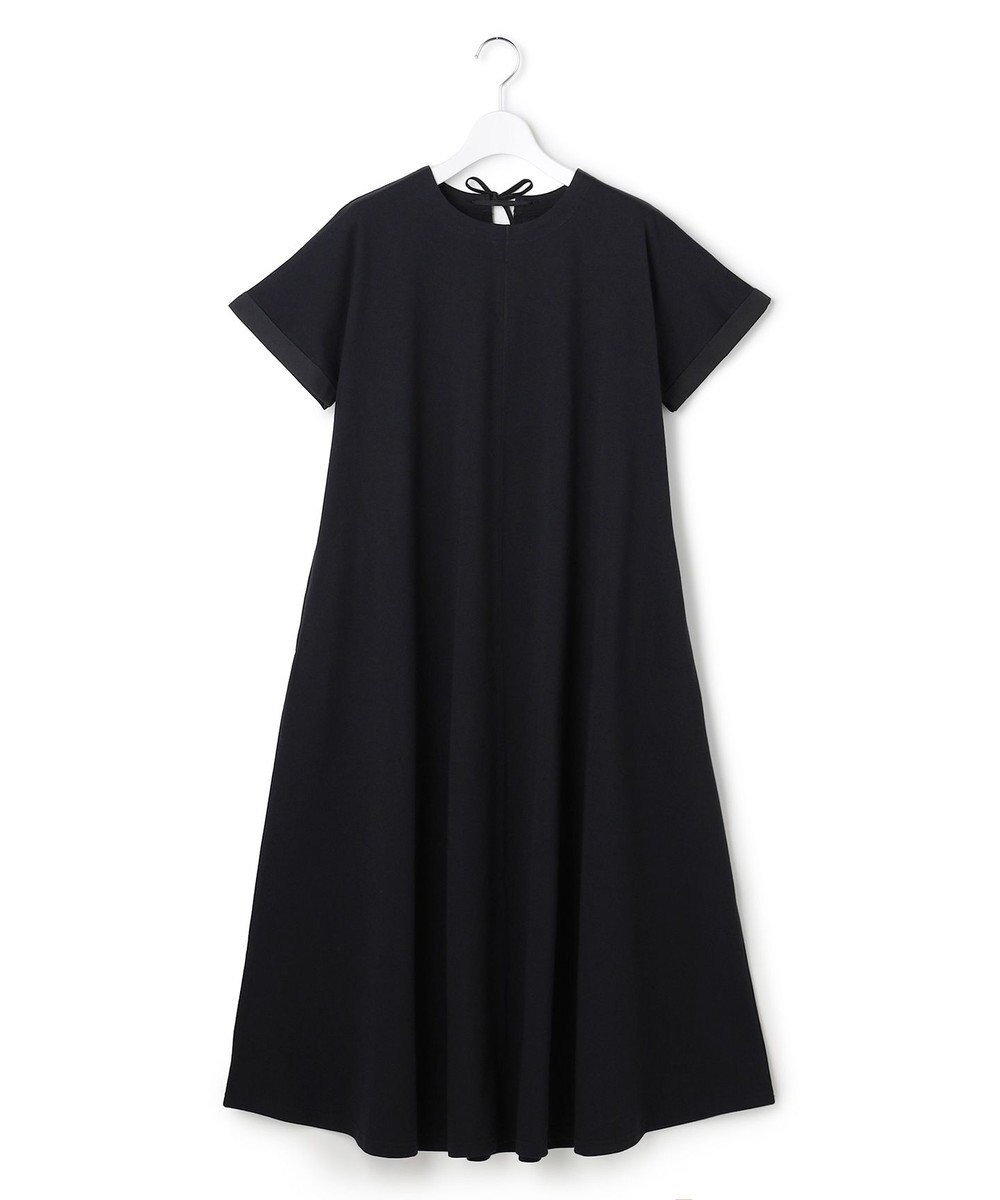 J.PRESS YORK STREET 【WOMEN】キャップスリーブAラインワンピース 