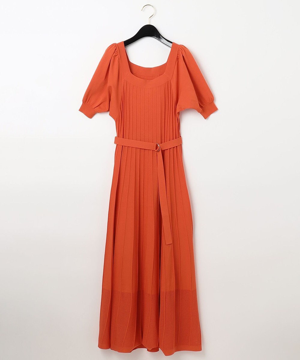 パフプリーツニットワンピース / GRACE CONTINENTAL | ファッション  