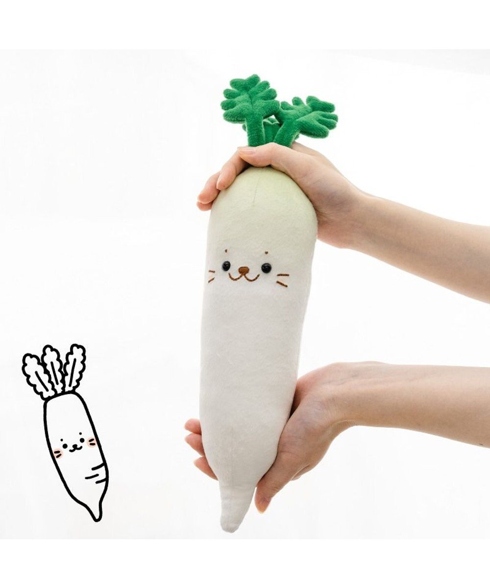 Mother garden しろたん 白いものたくさんシリーズ 《大根》 店舗限定 