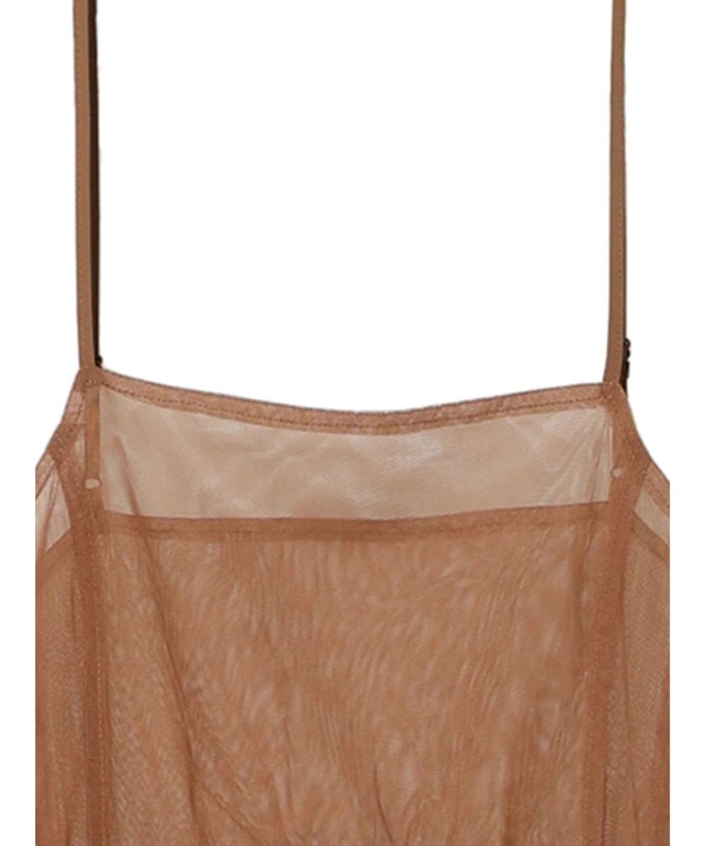 Green Parks ・ＥＬＥＮＣＡＲＥ　ＤＵＥ　チュールドロストキャミワンピ 