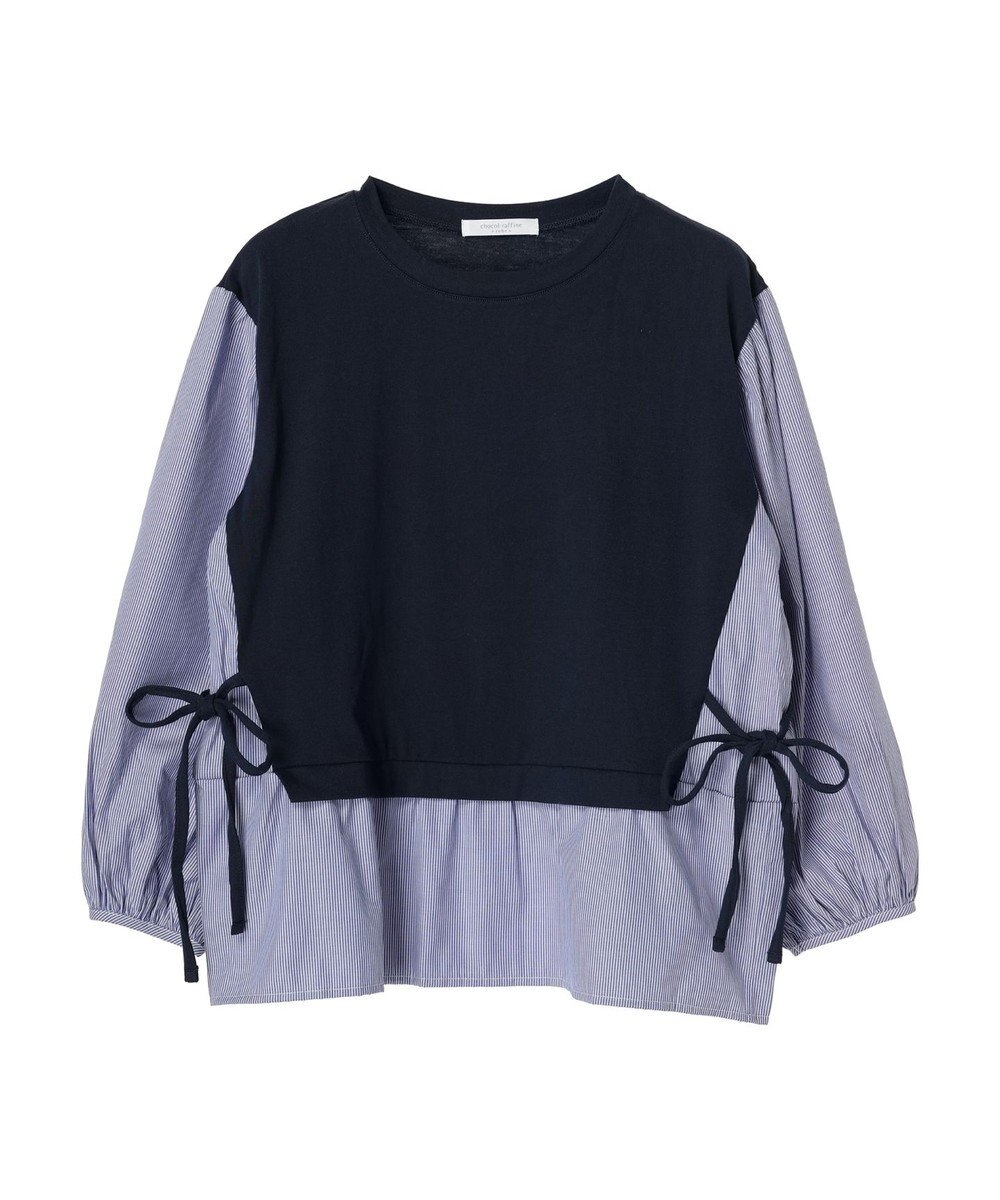 Green Parks 脇リボンドッキングプルオーバー 