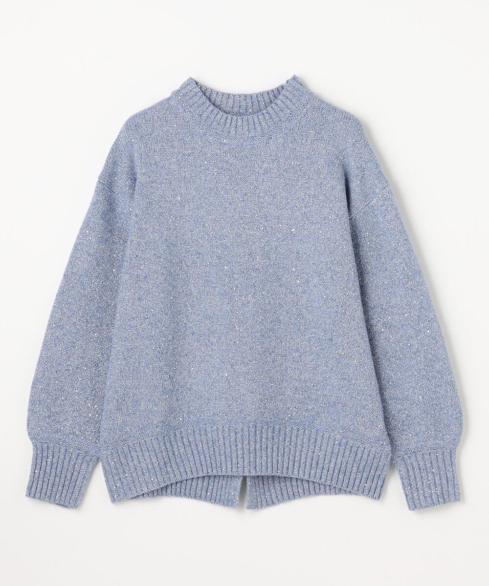 ANY L スパンコールニット 