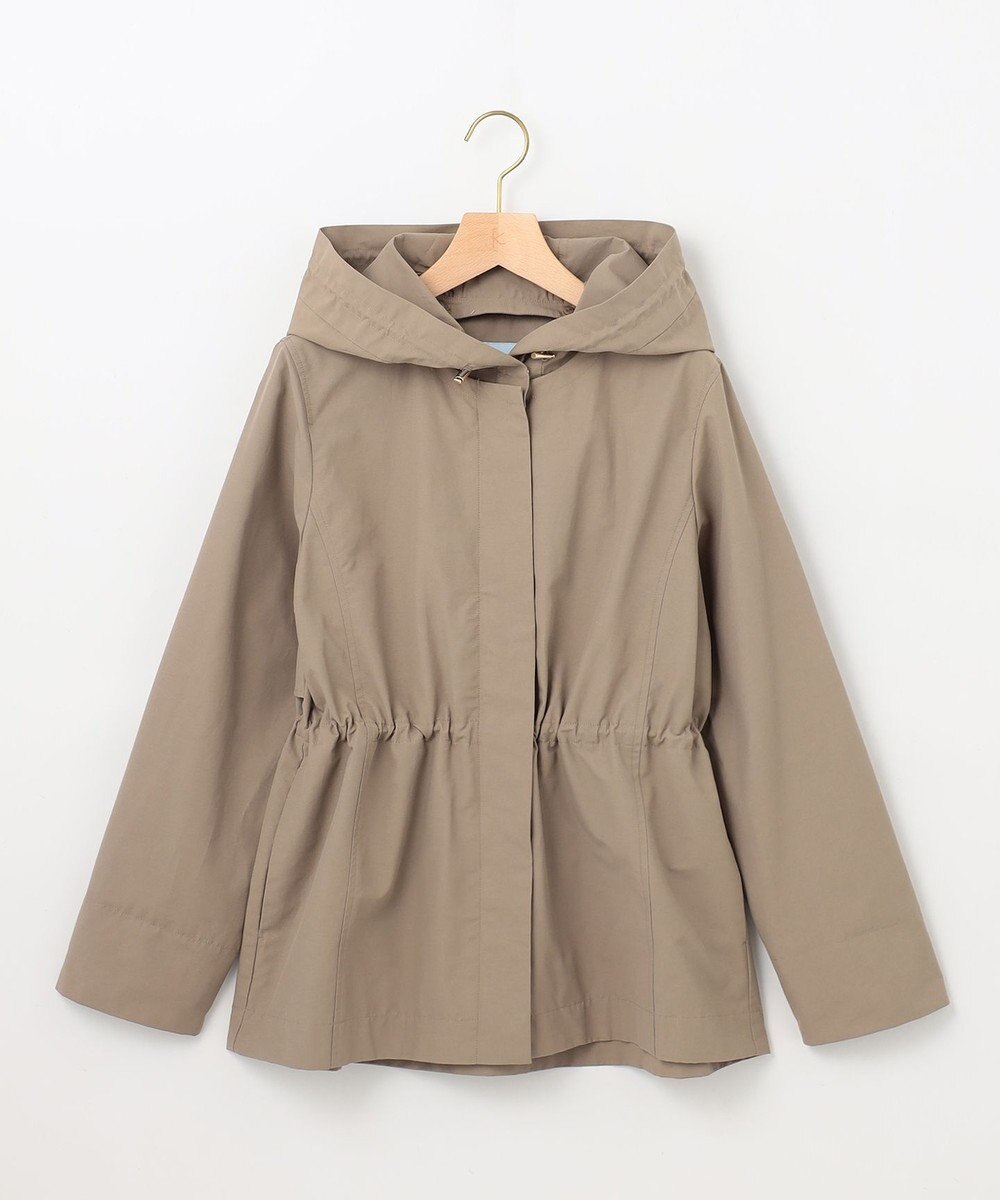 組曲 L 【フード取り外し可】2WAYショート丈ライトアウター 