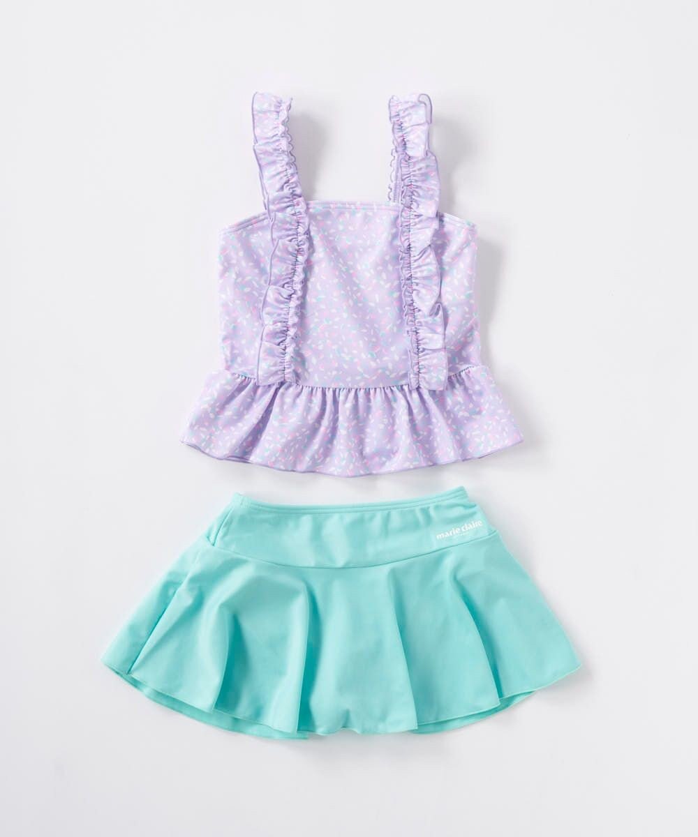 OP／FILA 【marie claire ENFANTS】フリルセパレート水着 