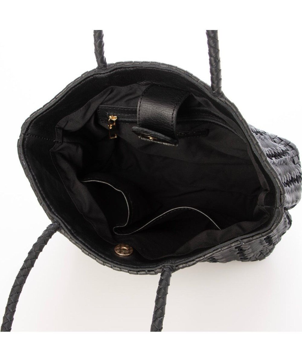 UNBILLION ペルケ perche / 牛革メッシュ編みトートS 