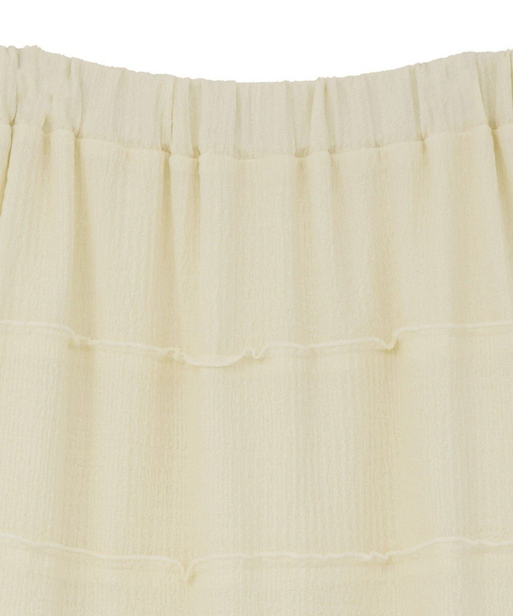 earth music&ecology メロー切替フレアスカート 