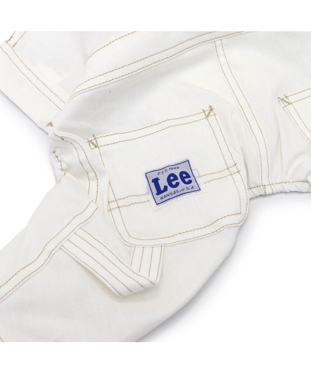 PET PARADISE Ｌｅｅ ホワイトデニム オーバーオール 小型犬 