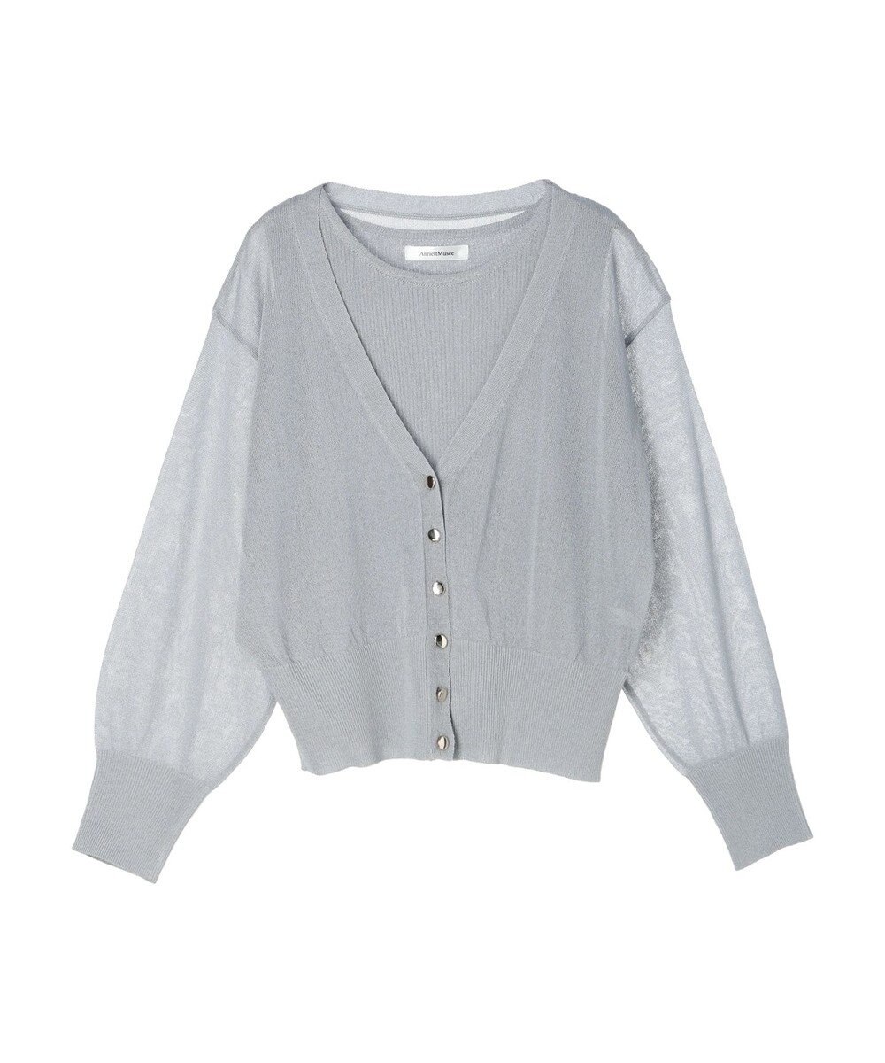 Green Parks シアーカーディガン＋タンクトップＳＥＴ 