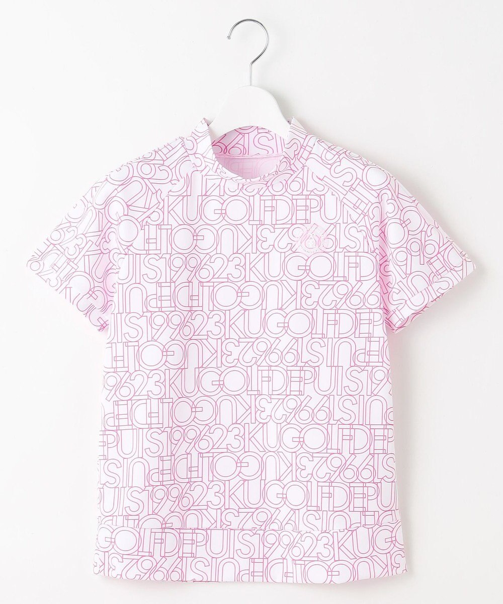 23区GOLF 【辻梨恵プロ着用】【WOMEN】ビッグロゴ モックネック 