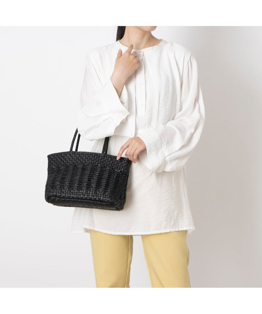 UNBILLION ペルケ perche / 牛革メッシュ編みトートS 