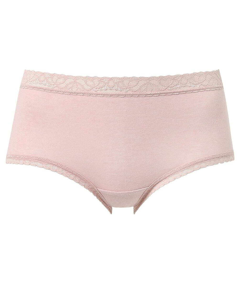 Wing ショーツ 綿混(身生地部) やさしい肌あたり 【デイリーフィット やわらかコットン】 はきこみ丈ふつう EC2330 ウイング／ワコール 