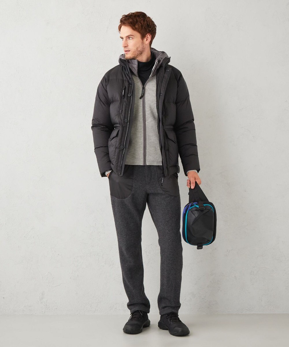 JOSEPH ABBOUD MOUNTAIN 【UNISEX】日本素材 ストレッチニットパーカー 