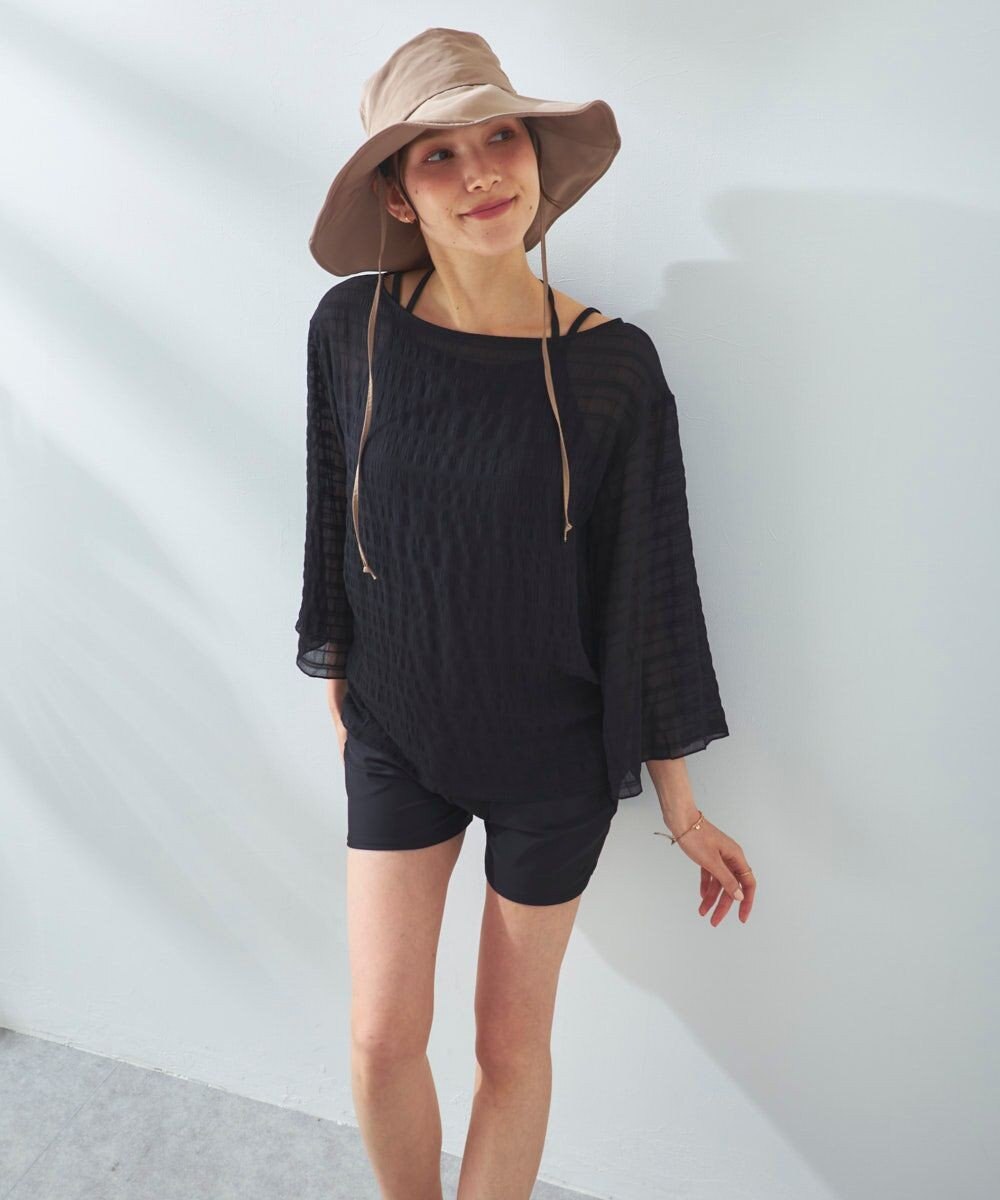 OP／FILA 【Ocean Pacific】シアートップス付き4点セット水着 