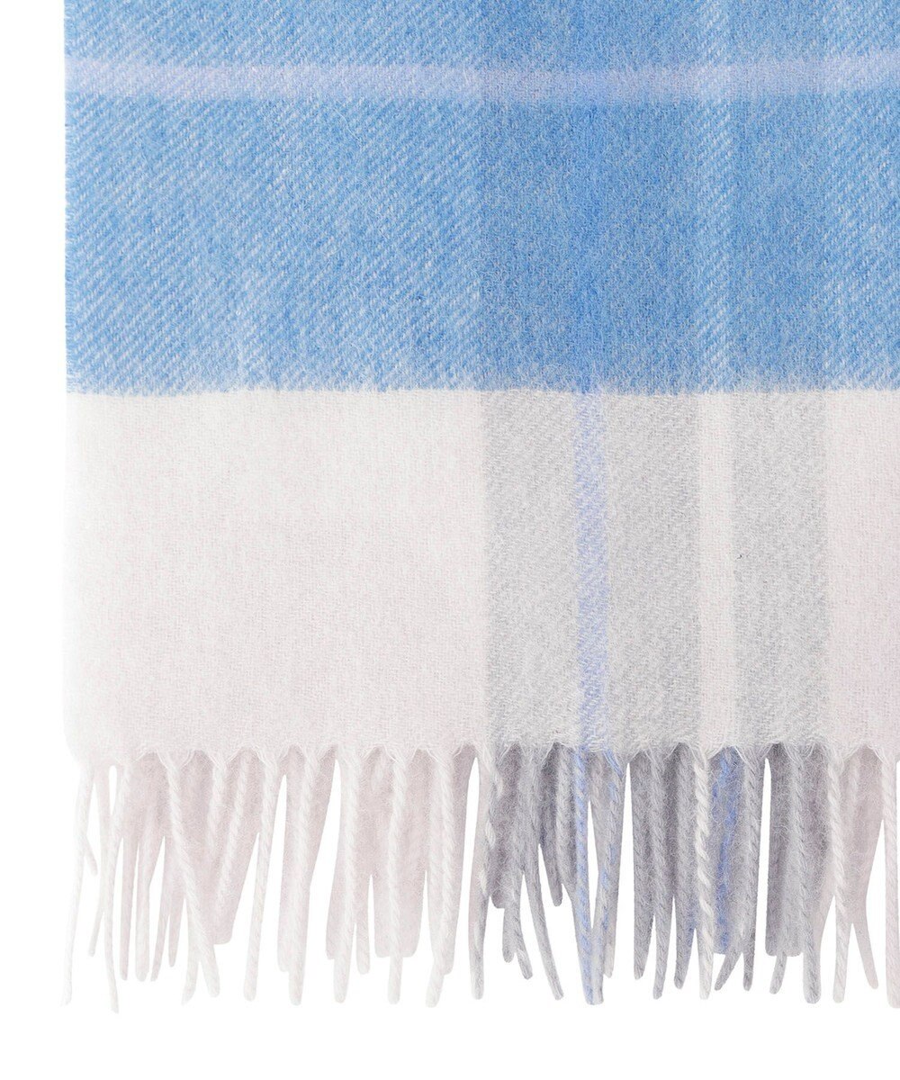 MOONBAT MACKINTOSH PHILOSOPHY ウール100%超大判チェックポンチョストール/幅70cm 