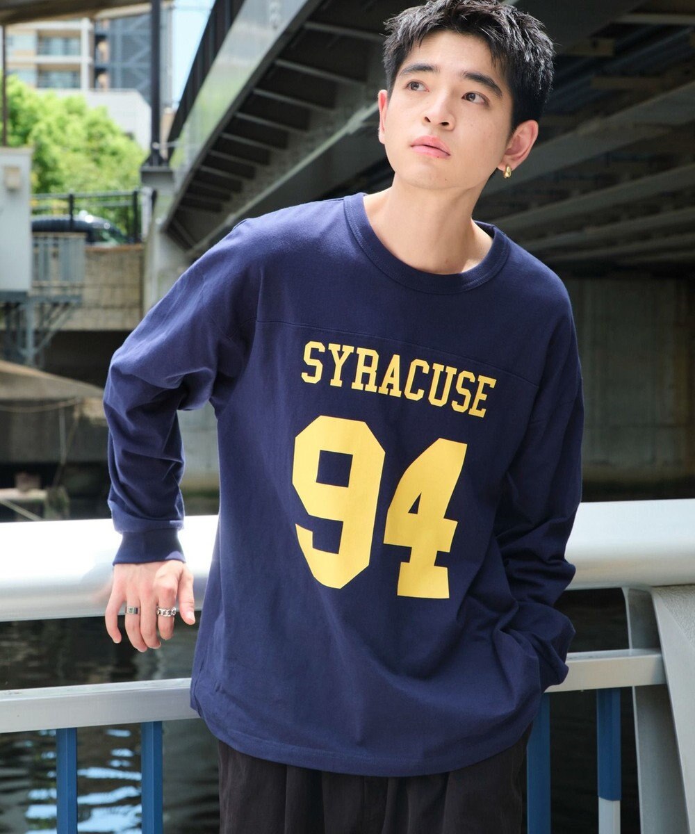 WEGO 【ユニセックス着用ITEM】ナンバリングフットボールBIG　T（LS） 